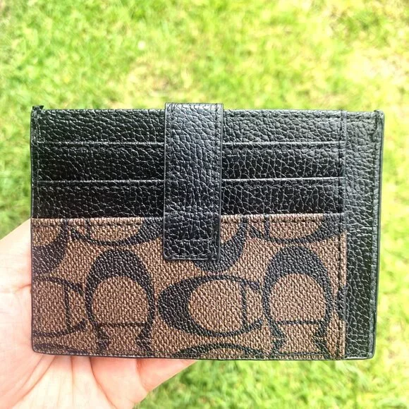 Fashion Designer Inspired Coach Wallet Card Holder - Picture 7 of 11